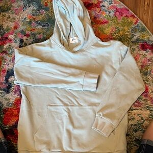 Light Green Hoodie Sweater